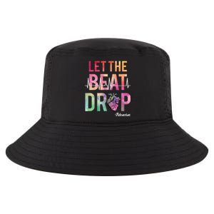 Let The Beat Drop Adenosine Funny Rn Nurses Heartbeat Cute Gift Cool Comfort Performance Bucket Hat