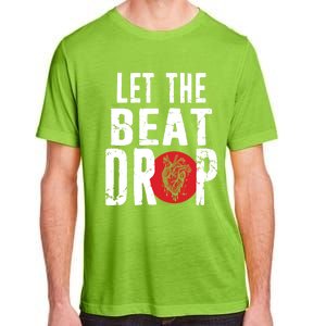 Let The Beat Drop Adenosine Heart Sciencet Hu Anatomy Gift Adult ChromaSoft Performance T-Shirt