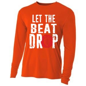 Let The Beat Drop Adenosine Heart Sciencet Hu Anatomy Gift Cooling Performance Long Sleeve Crew