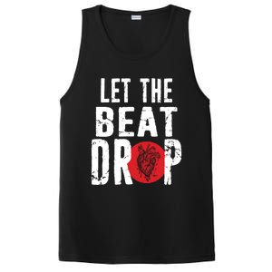 Let The Beat Drop Adenosine Heart Sciencet Hu Anatomy Gift PosiCharge Competitor Tank