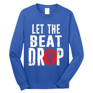 Let The Beat Drop Adenosine Heart Sciencet Hu Anatomy Gift Long Sleeve Shirt