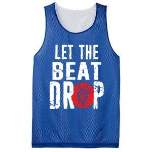 Let The Beat Drop Adenosine Heart Sciencet Hu Anatomy Gift Mesh Reversible Basketball Jersey Tank