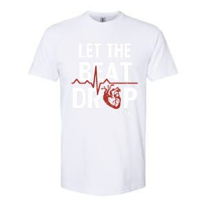 Let The Beat Drop Adenosine Nurse Gift Softstyle CVC T-Shirt