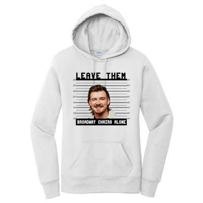 Leave Them Broadway Chairs Alone Women's Pullover Hoodie