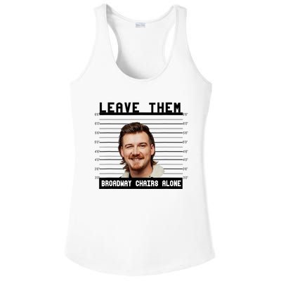 Leave Them Broadway Chairs Alone Ladies PosiCharge Competitor Racerback Tank