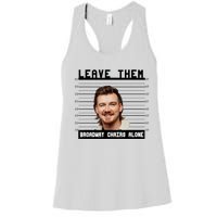 Leave Them Broadway Chairs Alone Women's Racerback Tank