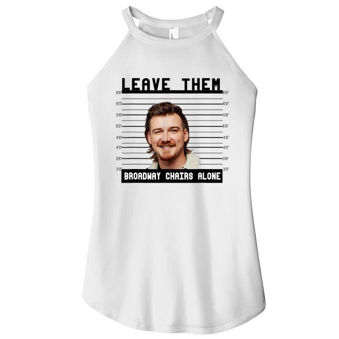 Leave Them Broadway Chairs Alone Women's Perfect Tri Rocker Tank