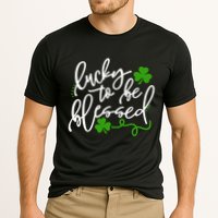 Lucky To Be Blessed Cooling Performance Crew T-Shirt