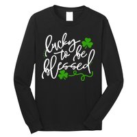 Lucky To Be Blessed Long Sleeve Shirt