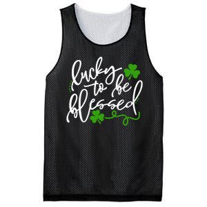 Lucky To Be Blessed Mesh Reversible Basketball Jersey Tank