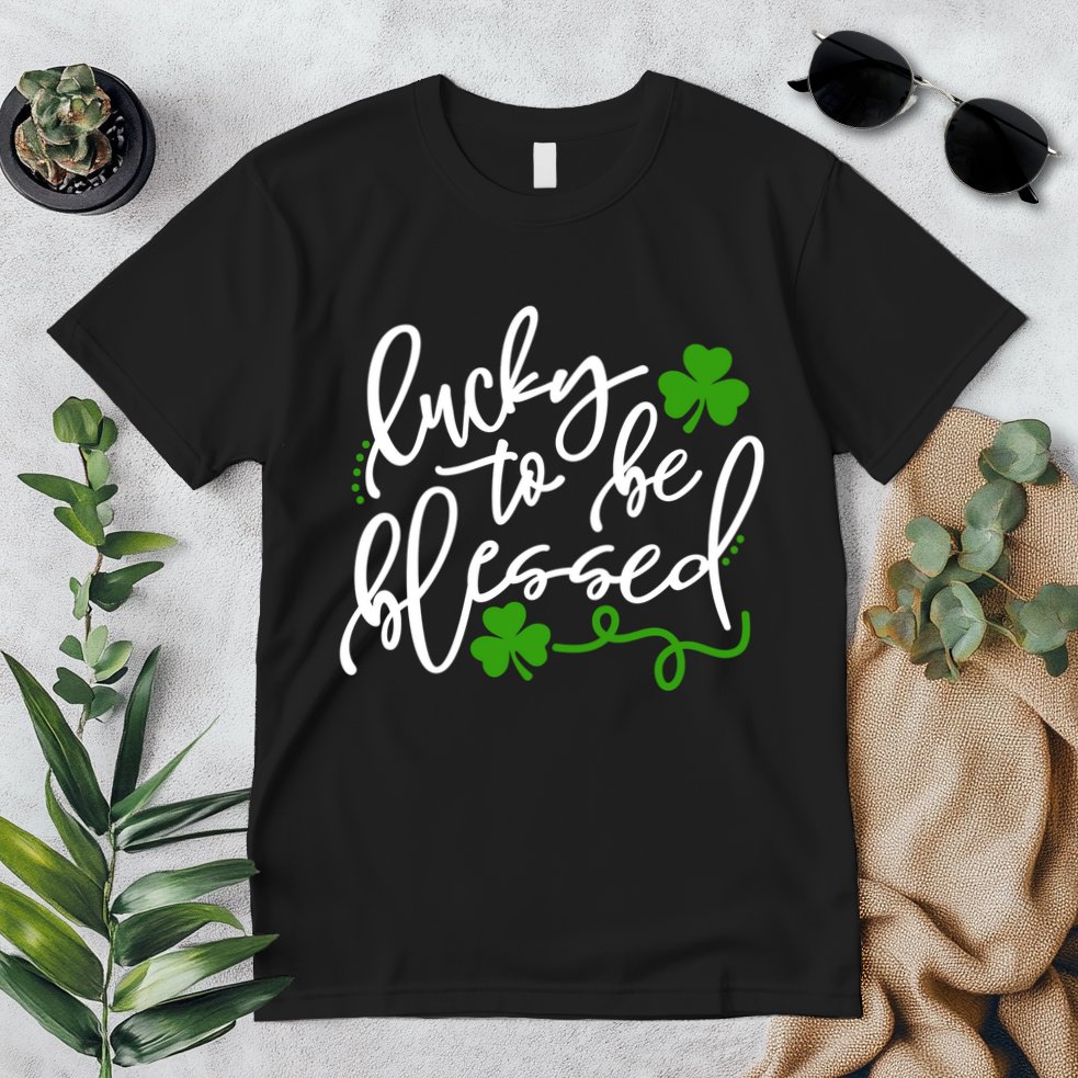 Lucky To Be Blessed Premium T-Shirt