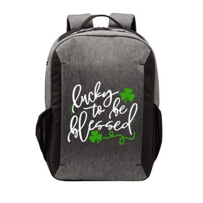 Lucky To Be Blessed Vector Backpack