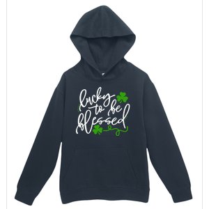 Lucky To Be Blessed Urban Pullover Hoodie