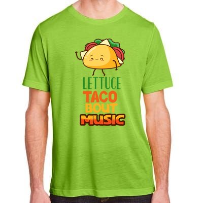 Lettuce Taco Bout Music Adult ChromaSoft Performance T-Shirt