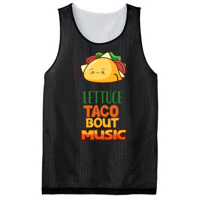 Lettuce Taco Bout Music Mesh Reversible Basketball Jersey Tank