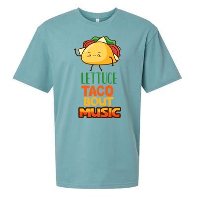 Lettuce Taco Bout Music Sueded Cloud Jersey T-Shirt