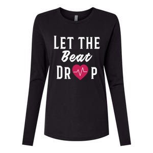 Let The Beat Drop Funny Nurse Adenosine Meaningful Gift Womens Cotton Relaxed Long Sleeve T-Shirt