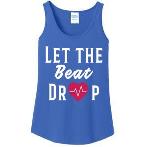 Let The Beat Drop Funny Nurse Adenosine Meaningful Gift Ladies Essential Tank