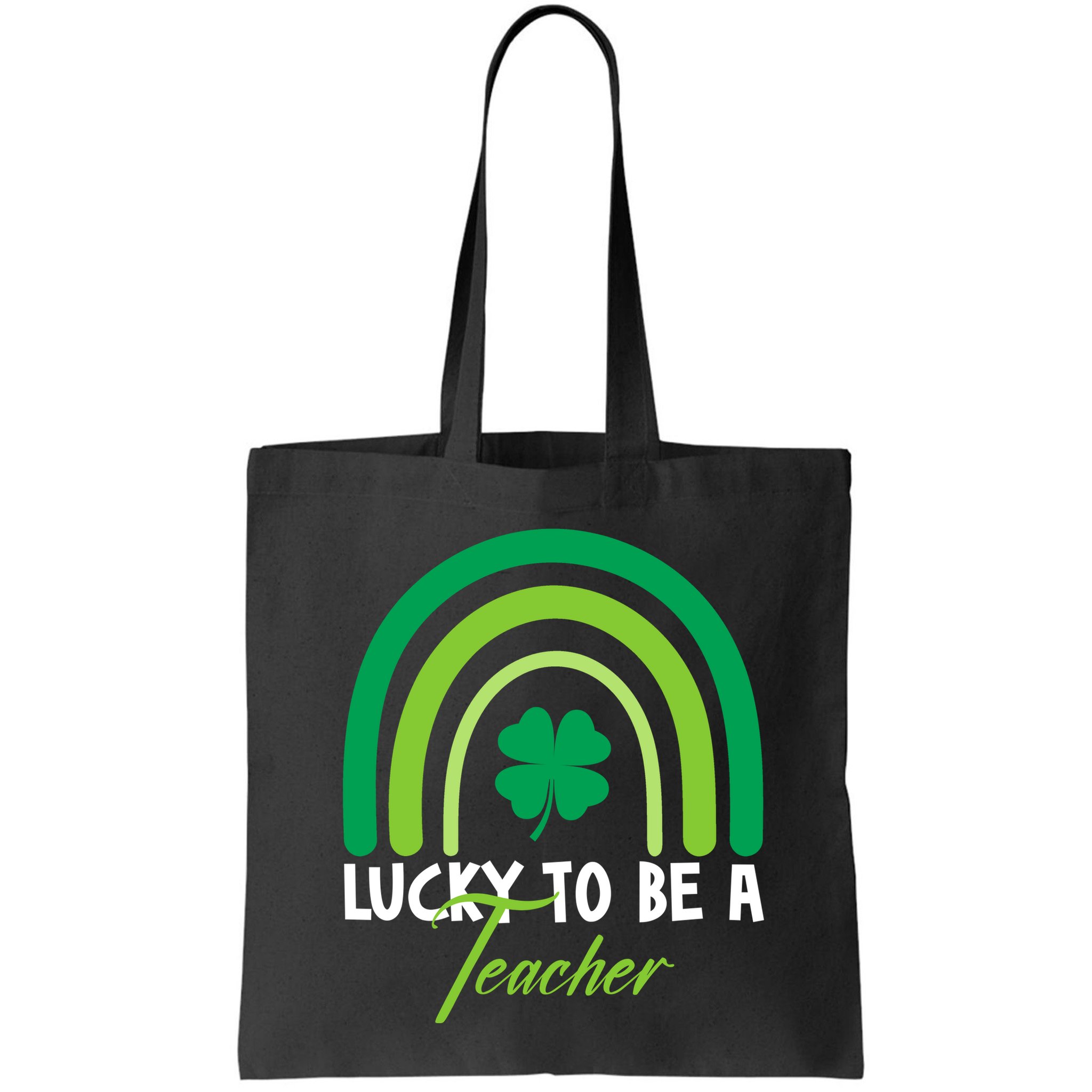 Lucky To Be A Teacher St Patricks Day Bag