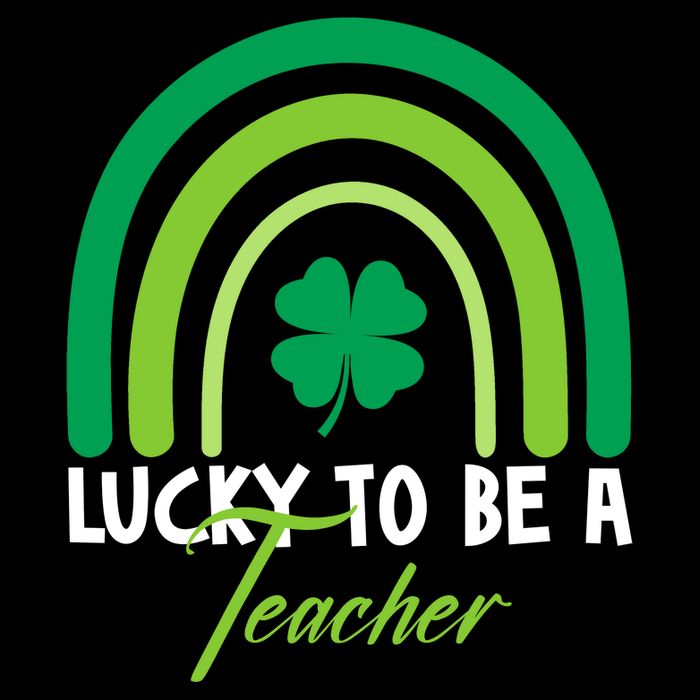 Lucky To Be A Teacher St Patricks Day Zip Tote Bag