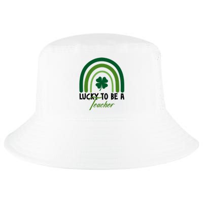 Lucky To Be A Teacher St Patricks Day Cool Comfort Performance Bucket Hat