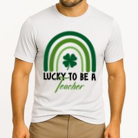 Lucky To Be A Teacher St Patricks Day Cooling Performance Crew T-Shirt
