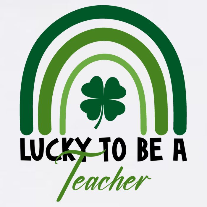 Lucky To Be A Teacher St Patricks Day Cooling Performance Crew T-Shirt