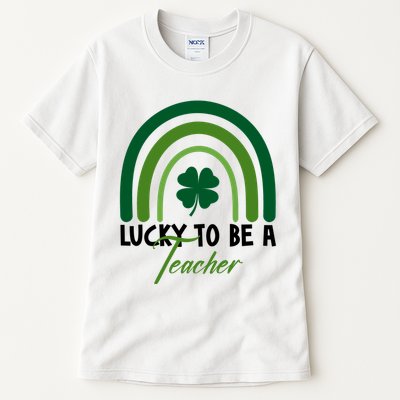 Lucky To Be A Teacher St Patricks Day Tall T-Shirt