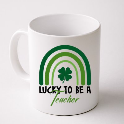 Lucky To Be A Teacher St Patricks Day Mug