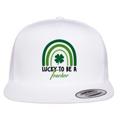 Lucky To Be A Teacher St Patricks Day Flatbill Hat