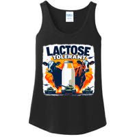 Lactose Tolerant Bold Statement Meme Funny 09r98m Ladies Essential Tank