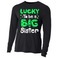 Lucky To Be A Sister St Patricks Day Shamrock Girl Cooling Performance Long Sleeve Crew