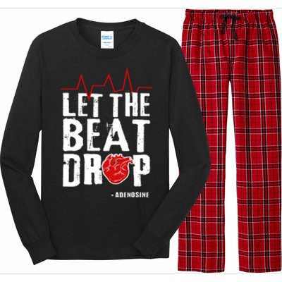 Let The Beat Drop Adenosine Gift Long Sleeve Pajama Set