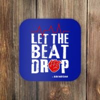 Let The Beat Drop Adenosine Gift Coaster