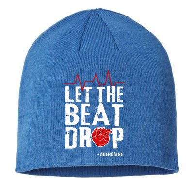 Let The Beat Drop Adenosine Gift Sustainable Beanie