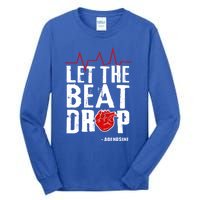 Let The Beat Drop Adenosine Gift Tall Long Sleeve T-Shirt