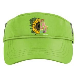 Let The Beat Drop Adenosine Best Nursing Nurse Sunflower Great Gift Adult Drive Performance Visor