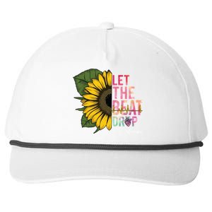 Let The Beat Drop Adenosine Best Nursing Nurse Sunflower Great Gift Snapback Five-Panel Rope Hat