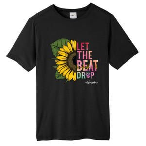 Let The Beat Drop Adenosine Best Nursing Nurse Sunflower Great Gift Tall Fusion ChromaSoft Performance T-Shirt