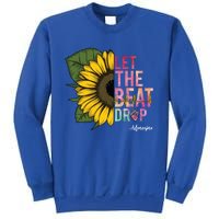 Let The Beat Drop Adenosine Best Nursing Nurse Sunflower Great Gift Sweatshirt