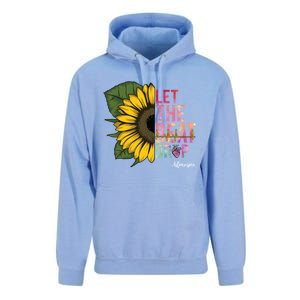 Let The Beat Drop Adenosine Best Nursing Nurse Sunflower Great Gift Unisex Surf Hoodie