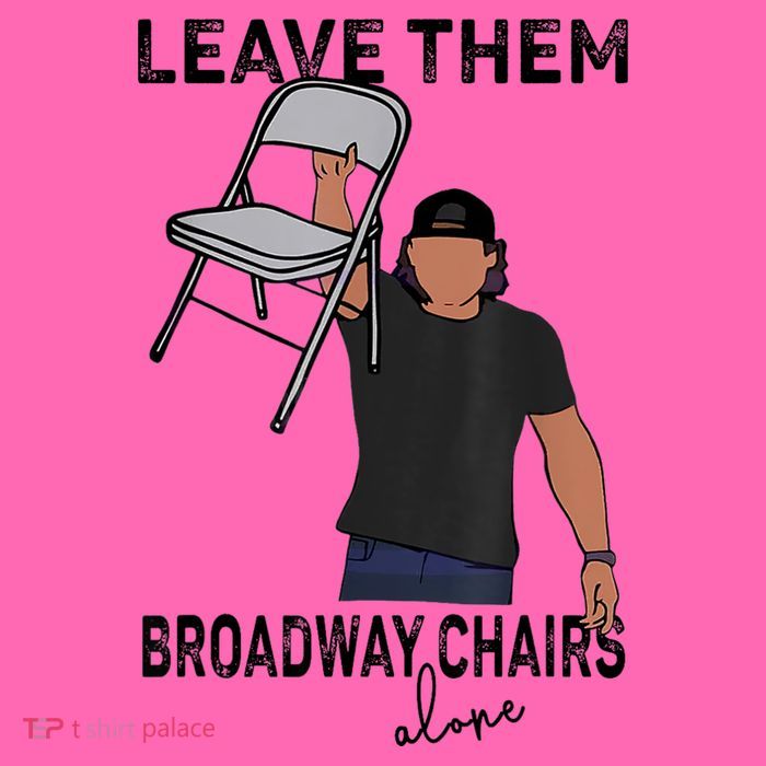 Leave Them Broadway Chairs Alone Stripe Pom Pom Beanie