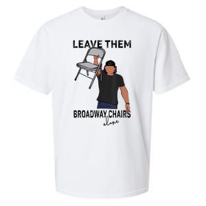 Leave Them Broadway Chairs Alone Sueded Cloud Jersey T-Shirt