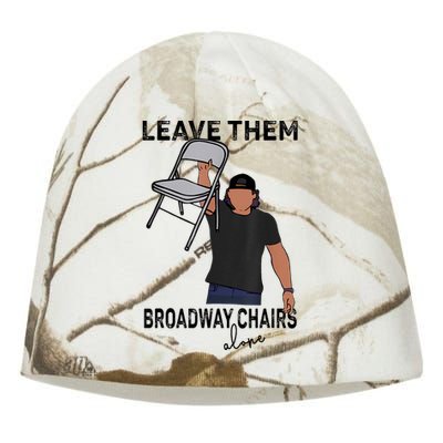 Leave Them Broadway Chairs Alone Kati - Camo Knit Beanie