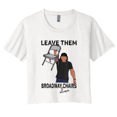 Leave Them Broadway Chairs Alone Crop Top