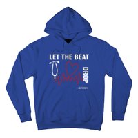 Let The Beat Drop Adenosine Funny Nurse Let The Beat Drop Great Gift Hoodie