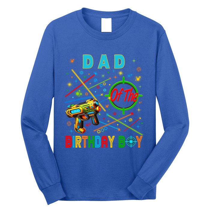 Laser Tag Birthday Group Game On Gift Long Sleeve Shirt