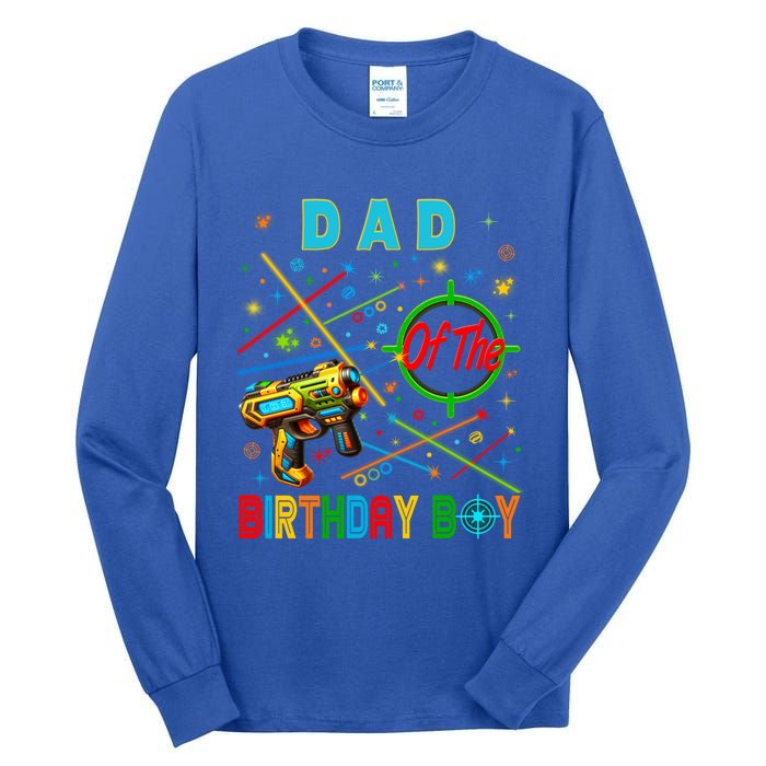 Laser Tag Birthday Group Game On Gift Tall Long Sleeve T-Shirt