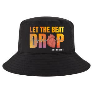 Let The Beat Drop Adenosine Graphic Nurse Gift Print Gift Cool Comfort Performance Bucket Hat