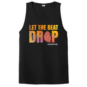 Let The Beat Drop Adenosine Graphic Nurse Gift Print Gift PosiCharge Competitor Tank